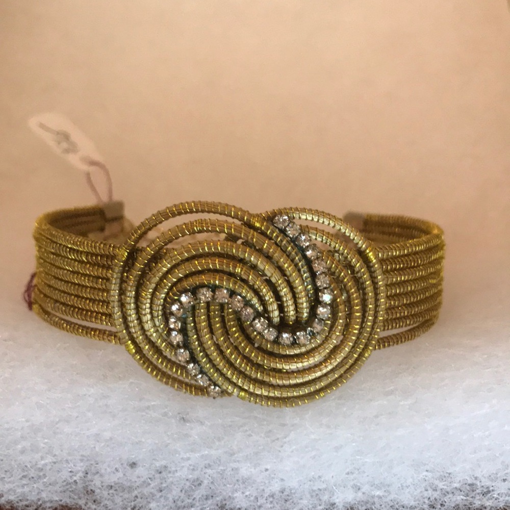 Golden Grass Handmade Bracelet